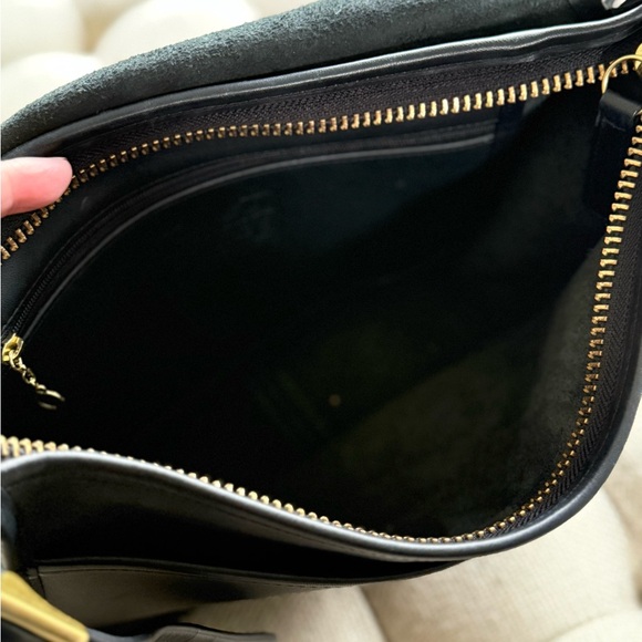 Vintage Coach Patricia Legacy Black Leather Flap Crossbody Bag - Picture 11 of 16